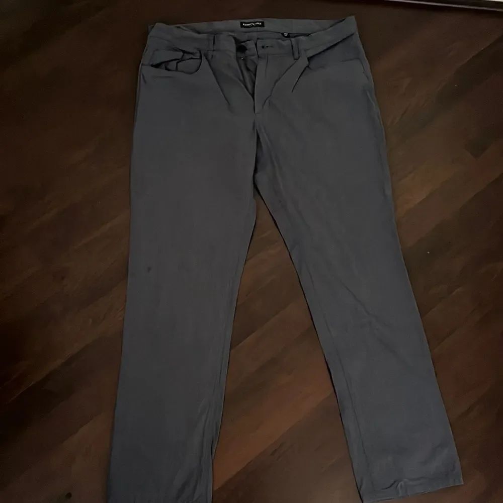 Lightweight gray slacks
